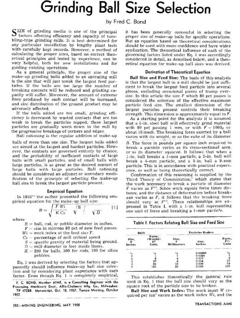 Steel Ball Size Chart Pdf