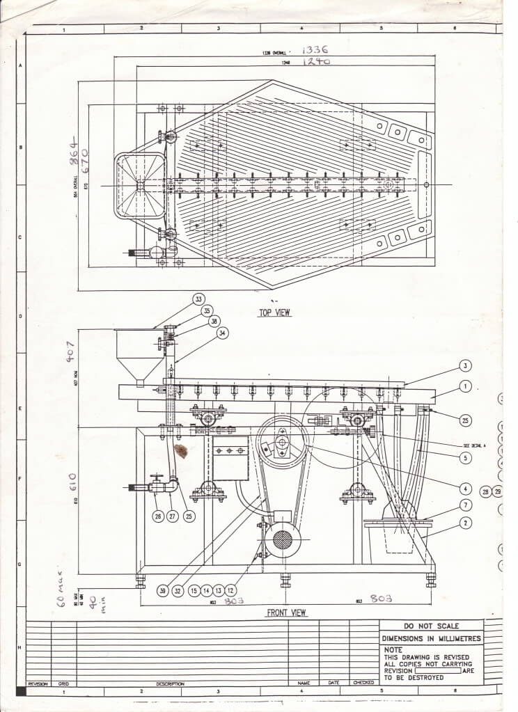 Gold Shaker Table Plans