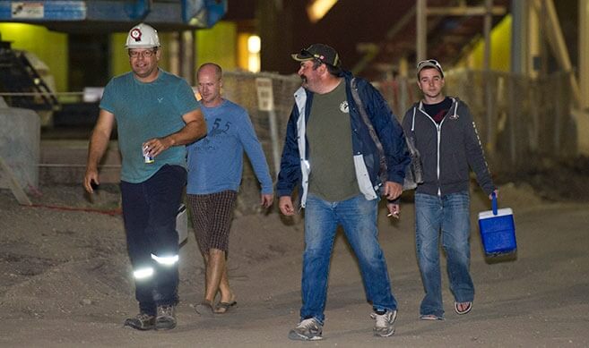 72 trapped Saskatchewan miners mod