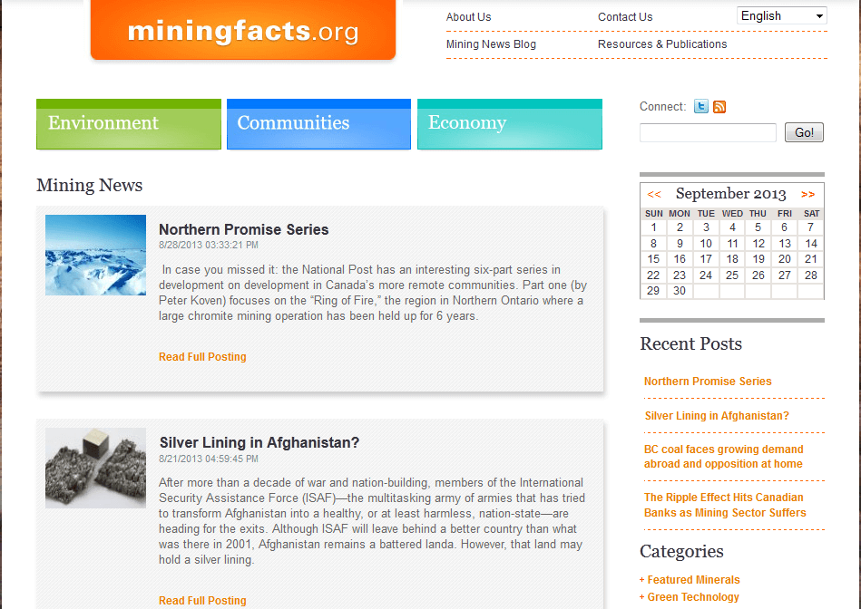 Mining Facts Org mod