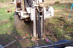 Track Mounted Geoprobe