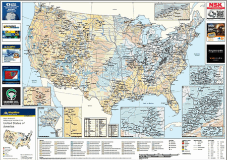 us mapmine map mines