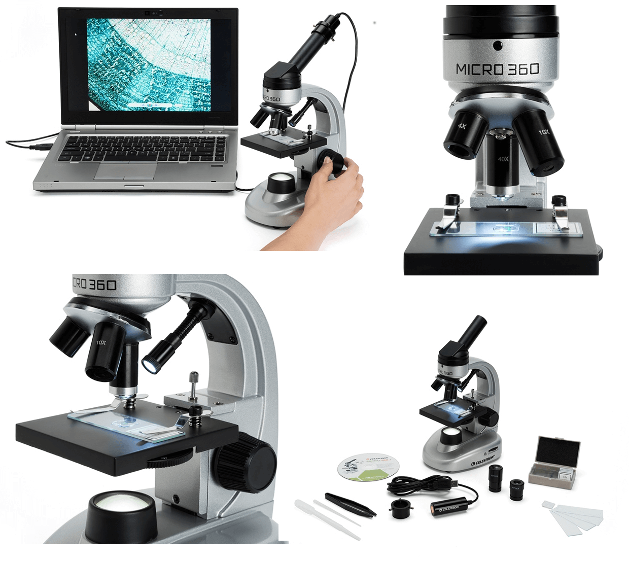 Basic Microscope for Home -Amateur Mineralogy
