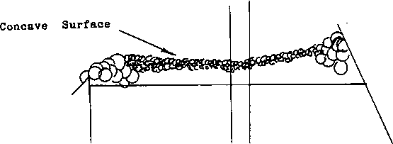 Concave Flotation Froth Surface