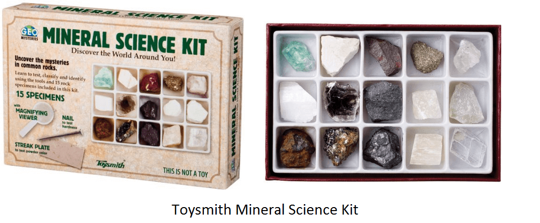 toysmith mineral science kit