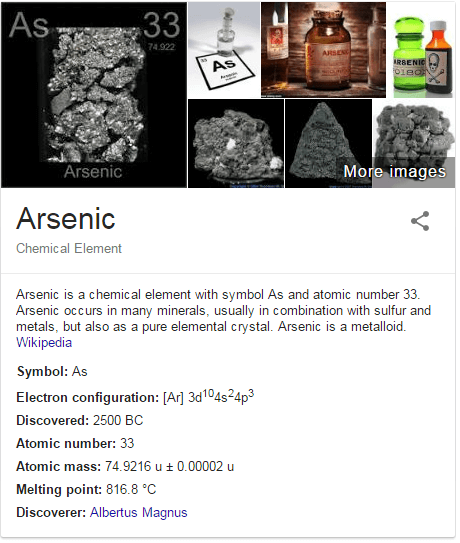 assaying arsenic 