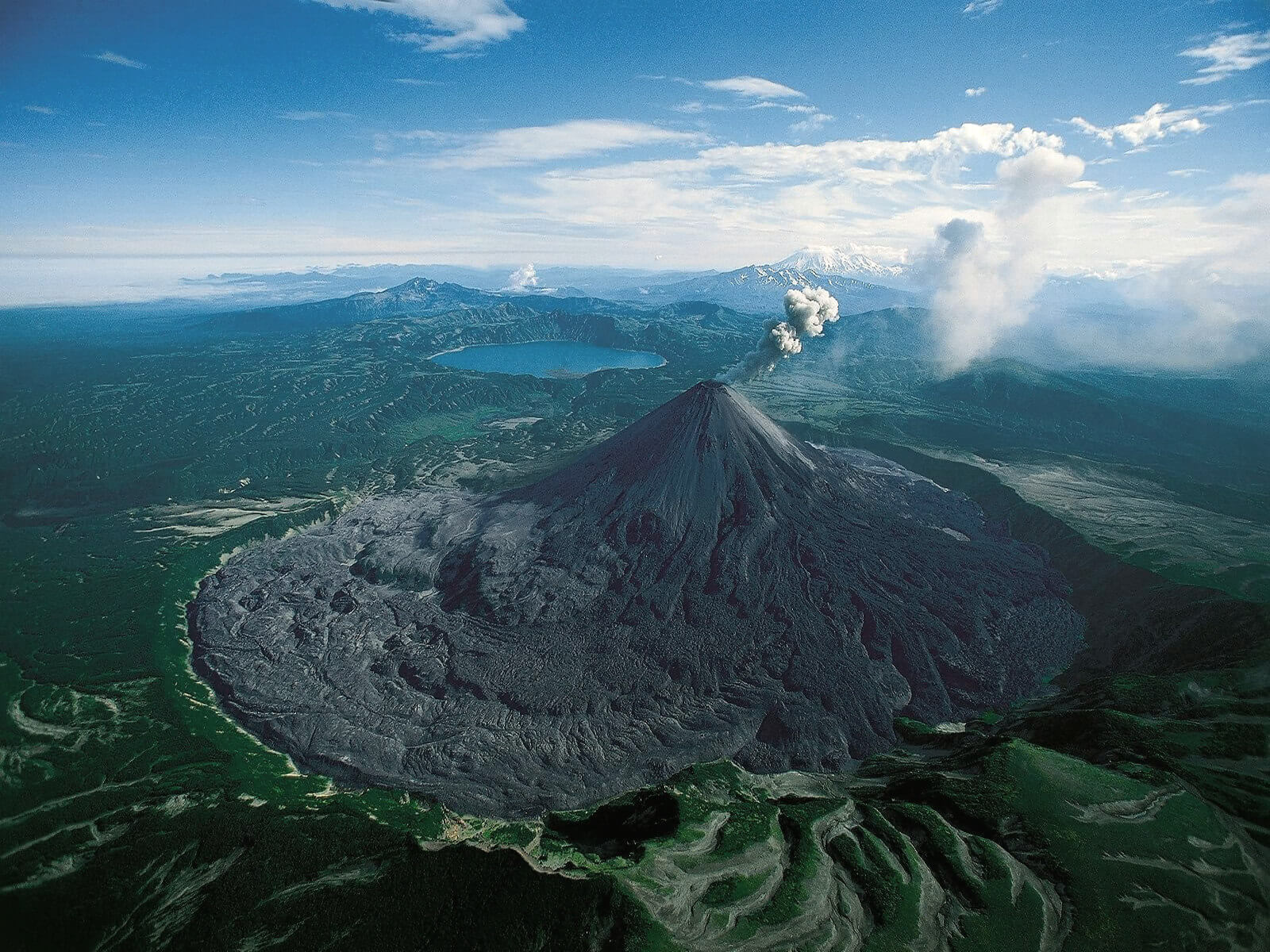 world most beautiful volcano