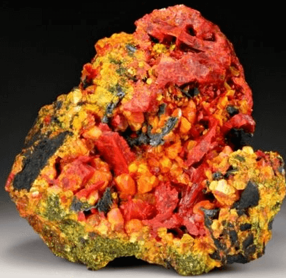 Arsenopyrite_Realgar_Orpiment_Stibnite