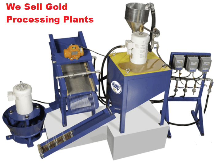 gold processing plants