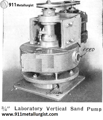 Laboratory Vertical Sand Pump