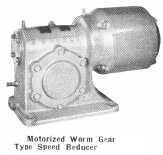 Motorized Worm Gear