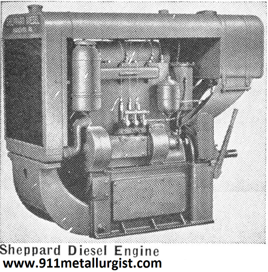 Sheppard Diesel Engine