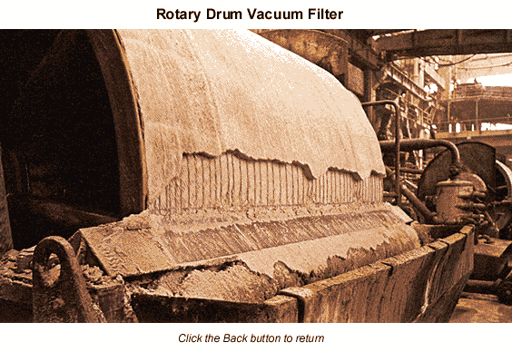 rotary drum filter vacuum