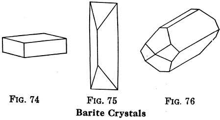 Barite Crystals