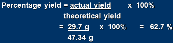 percentage-yield