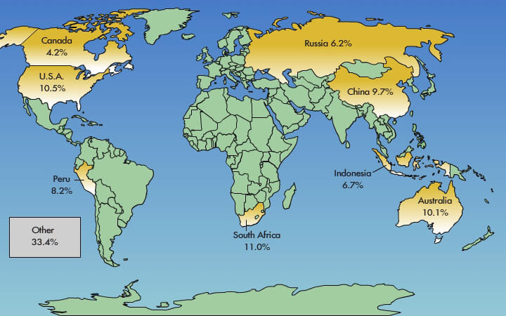 States With Gold : Where Was The Most Gold Found In The United States?