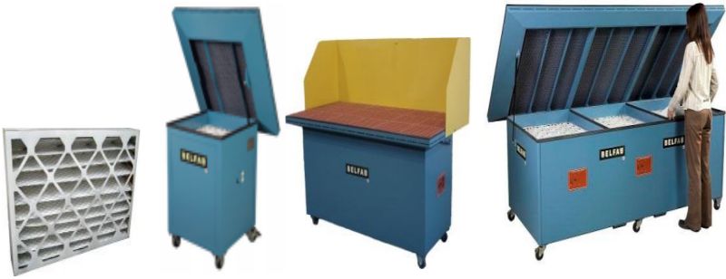 downdraft tables