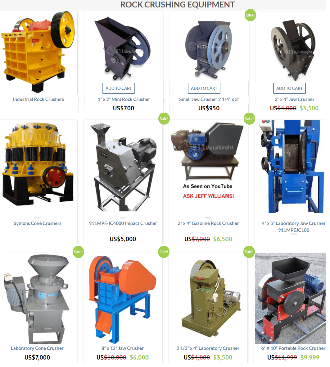 Rock Crushing Process in Mining