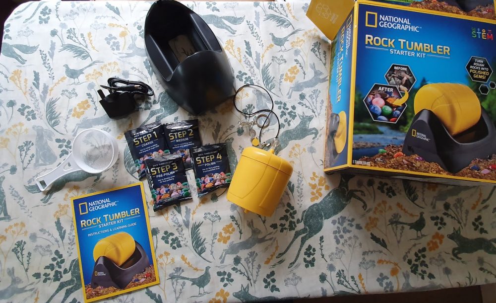 National Geographic Starter ROCK TUMBLER Kit Review - Ordinary