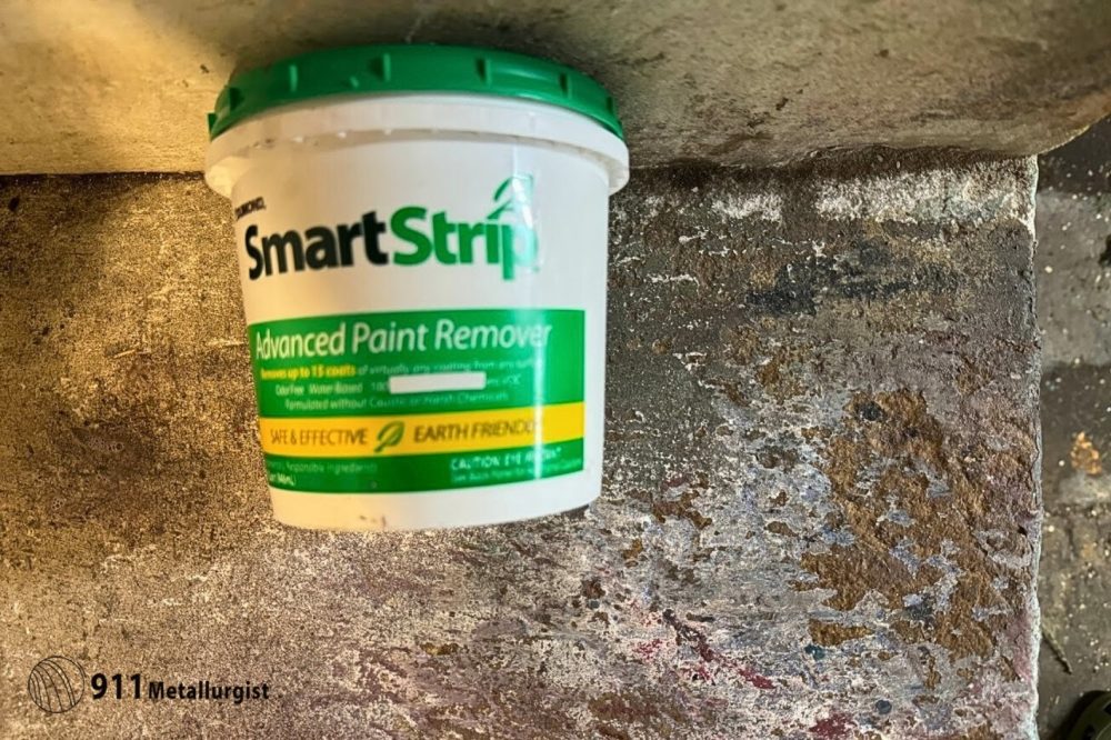 Dumond SmartStrip paint stripper stone After