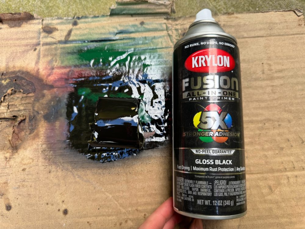 Krylon Fusion test