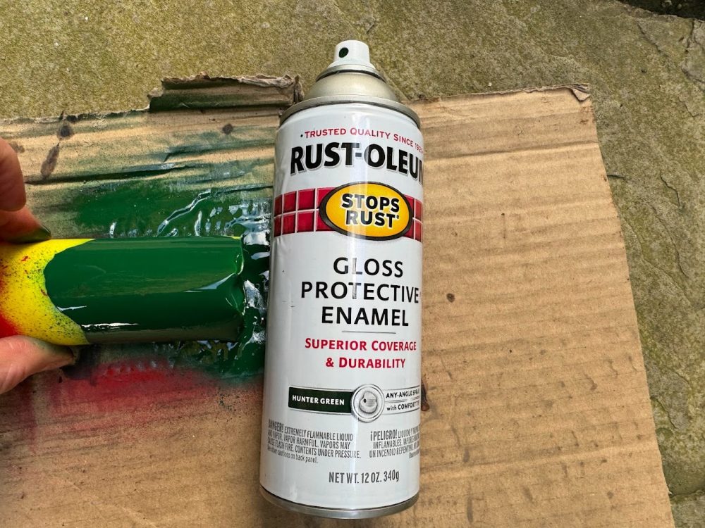 Rust Oleum Gloss Protective Enamel test