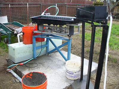 small rp4 gold shaker table to recover fine gold (5) small rp4 gold shaker table to recover fine gold (5)