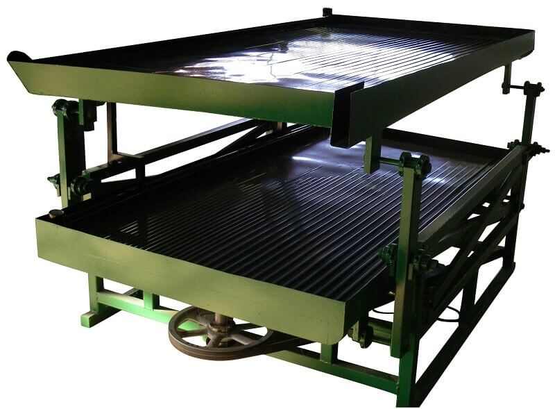 DoubleDeck Gold Shaker Table