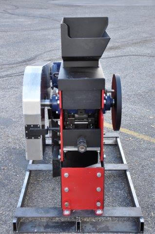 front portable rock crusher