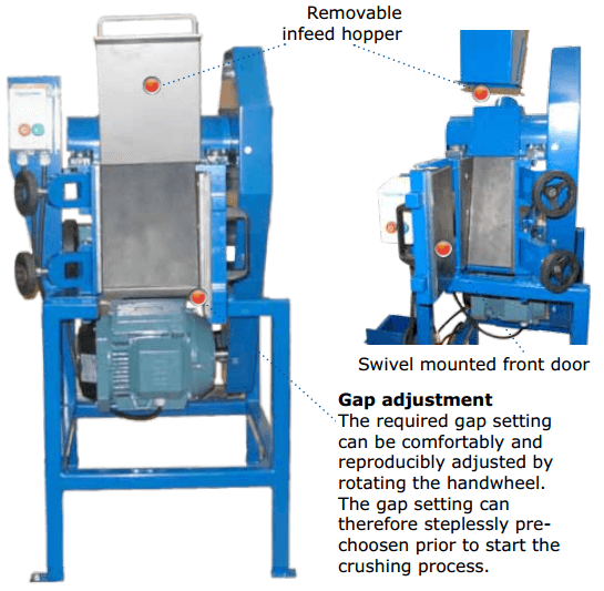 Laboratory Rock Crusher