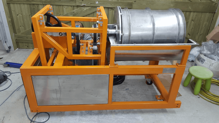 initial-test-running multi gravity separator