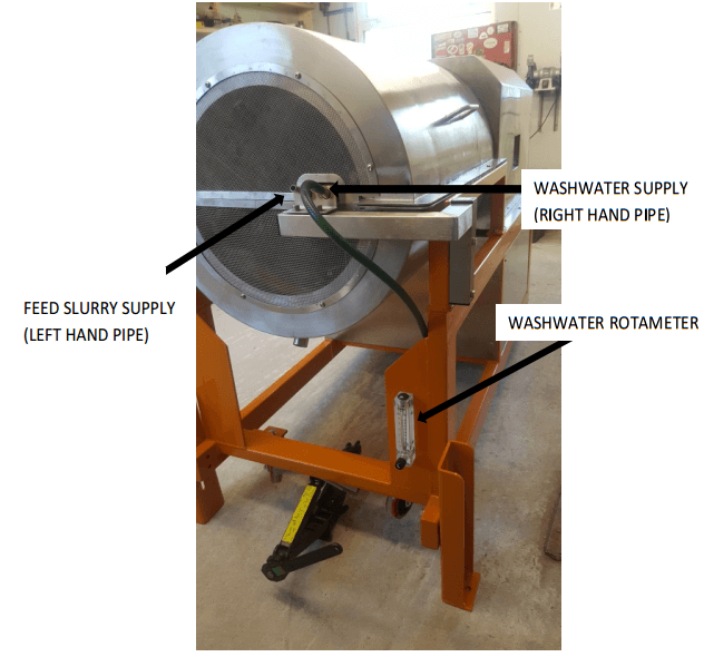 multi gravity separator feed-slurry-supply