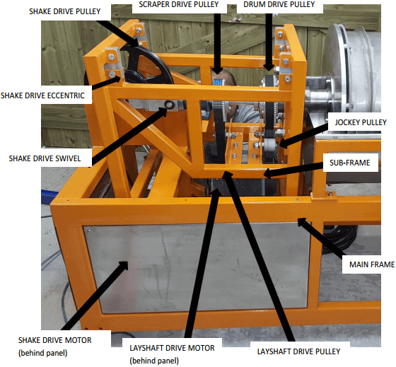 multi gravity separator general-arrangement-mechanical