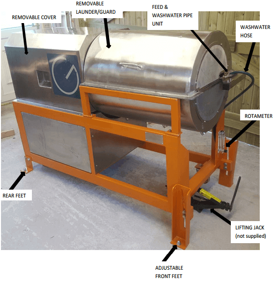 multi gravity separator general-arrangement