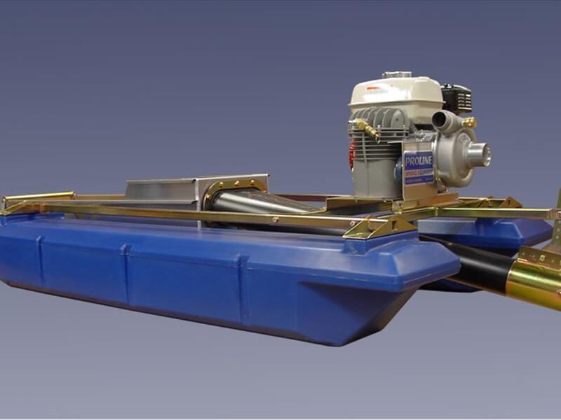 how much is a small gold dredge