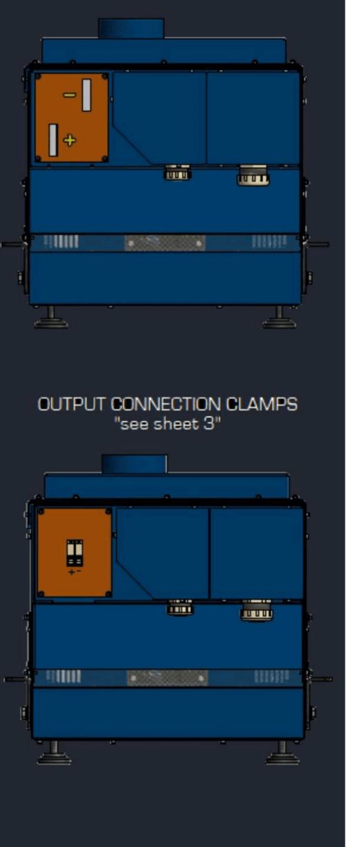 electroplating recitifier drawings