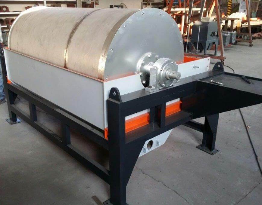 wet drum magnetic separator (15)