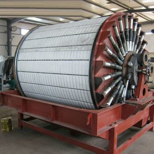 rotary drum filters (12) rotary drum filters (12)