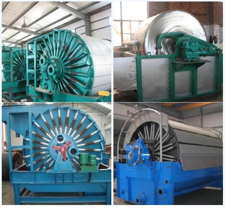 rotary drum filters (8) rotary drum filters (8)