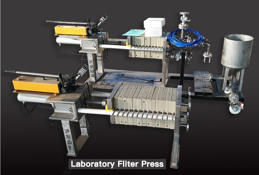 frame filter press for laboratory slurries (4)