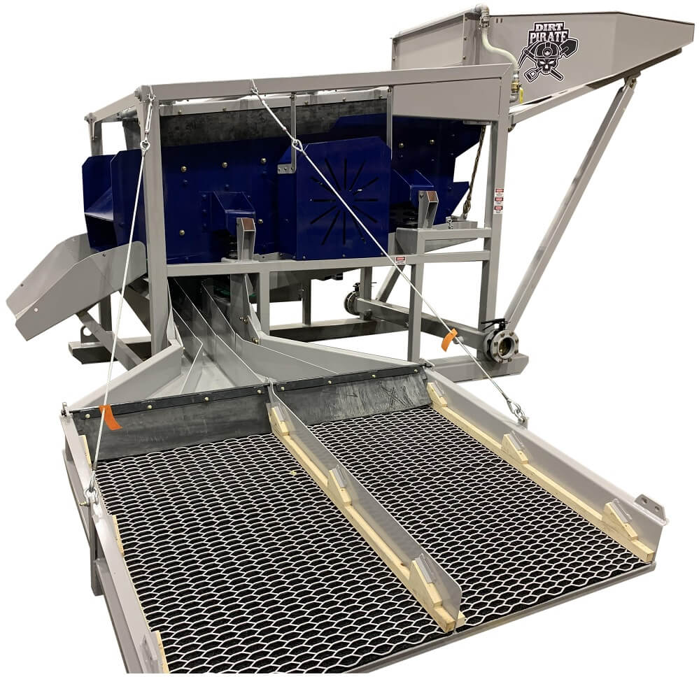 50 to 100 TPH Gold Mining Wash Plant "Clay Breaker"