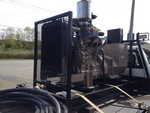 diesel gold wash plant generator