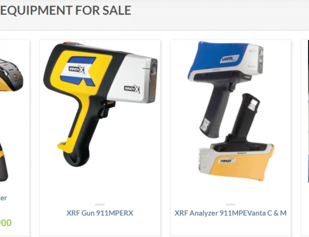 XRay Fluorescence Spectroscopy XRF