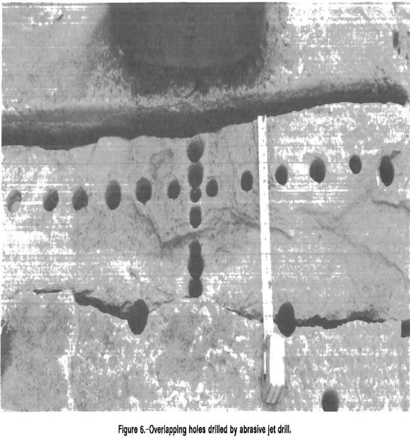 WaterJet Rock Drilling