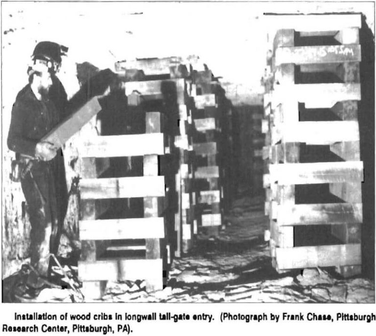 Wood Crib Design & Mine Roof Support