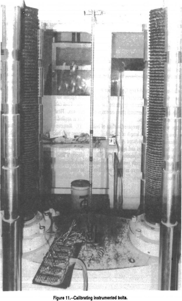 Grouted Rock Bolting Procedure