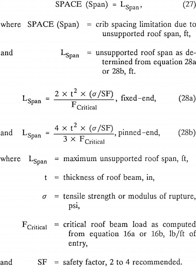 Wood Crib Engineering Method Design