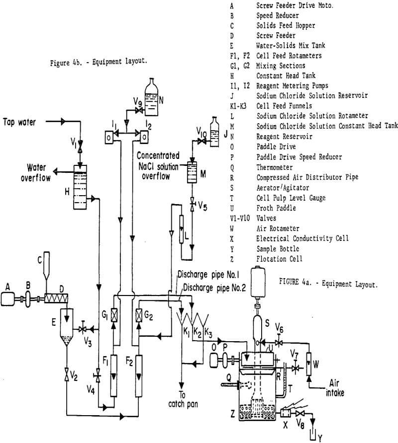 Continuous Mechanical Froth Flotation Cell